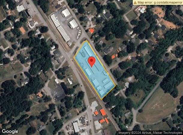  104 E Tucker St, Landrum, SC Parcel Map