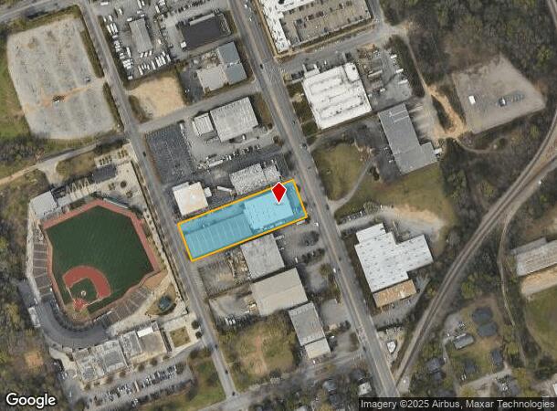 419 Huger St, Columbia, SC Parcel Map