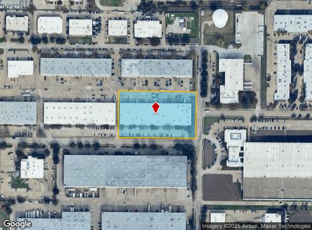  1701 Summit Ave, Plano, TX Parcel Map