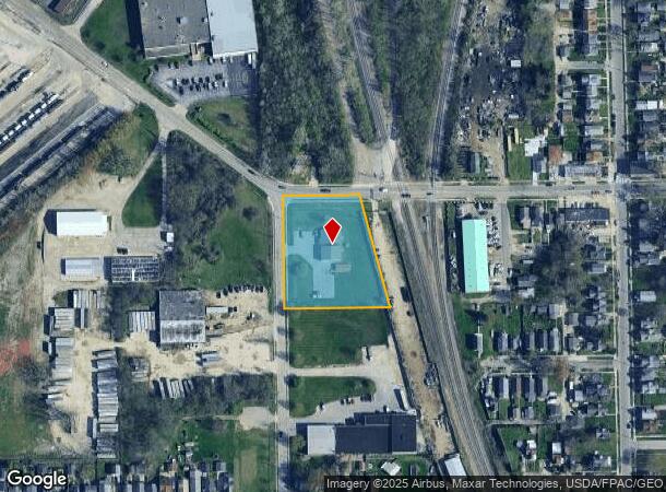 1617 Tracy St, Toledo, OH Parcel Map