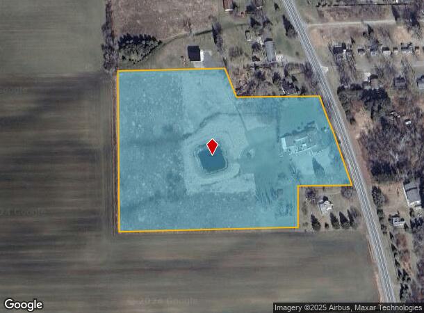  1724 S Lakeshore Rd, Harbor Beach, MI Parcel Map