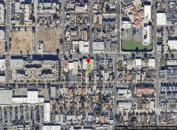  616 E 4Th St, Santa Ana, CA Parcel Map