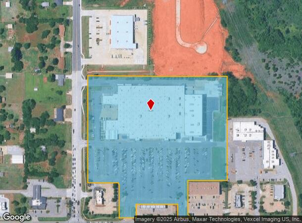  951 E Highway 152, Yukon, OK Parcel Map