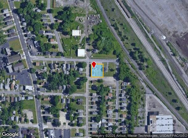  500 E 25Th St, Lorain, OH Parcel Map
