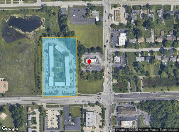  1250 N Farnsworth Ave, Aurora, IL Parcel Map