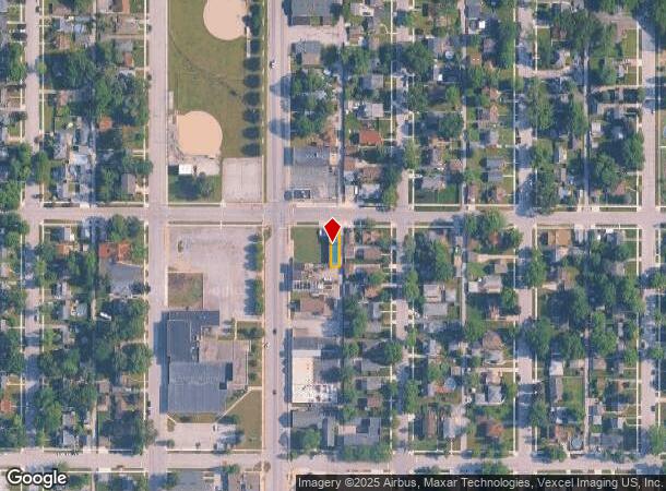 109 E Lake St, Griffith, IN Parcel Map