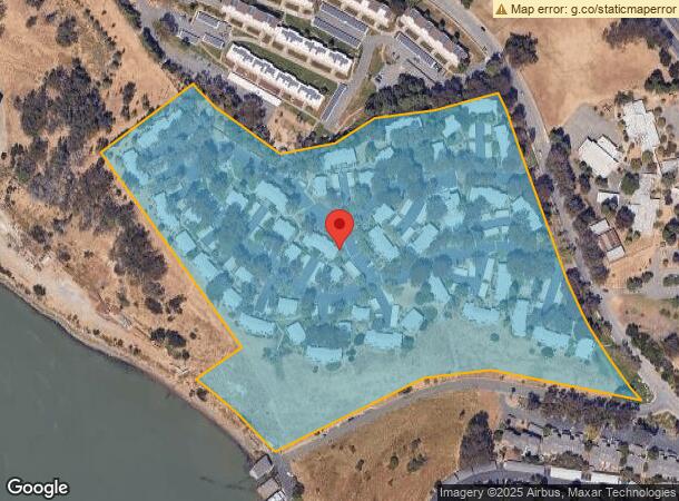  1107 Porter St, Vallejo, CA Parcel Map