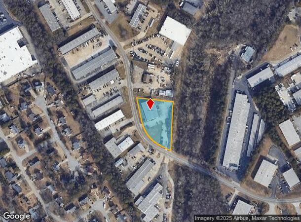  2171 Hilton Dr, Gainesville, GA Parcel Map