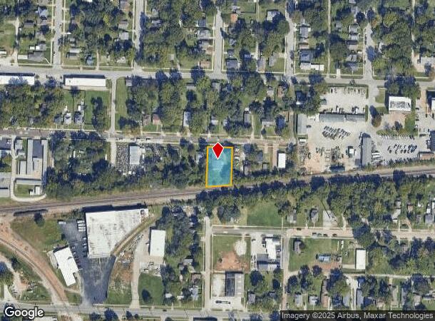  1340 E Thoman St, Springfield, MO Parcel Map
