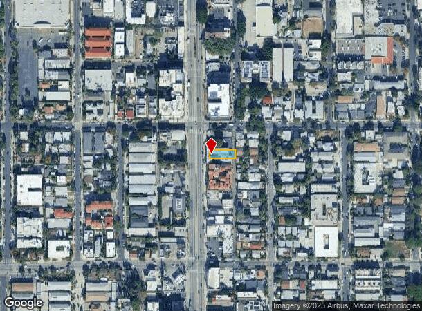 1350 N Highland Ave, Los Angeles, CA Parcel Map