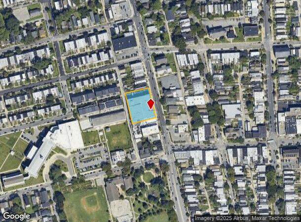 3634 Falls Rd, Baltimore, MD Parcel Map