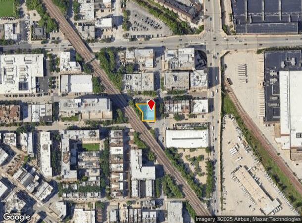  700 N Green St, Chicago, IL Parcel Map