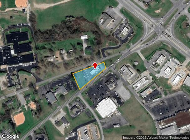 2640 Church St, Pleasant View, TN Parcel Map