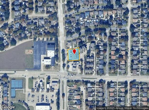  2022 N Glenbrook Dr, Garland, TX Parcel Map