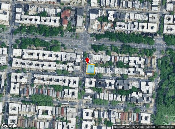 289 Utica Ave, Brooklyn, NY Parcel Map