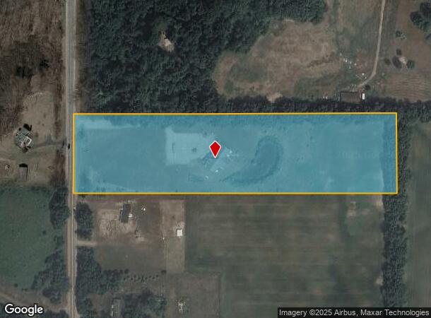 9537 S Clinton Trl, Eaton Rapids, MI Parcel Map