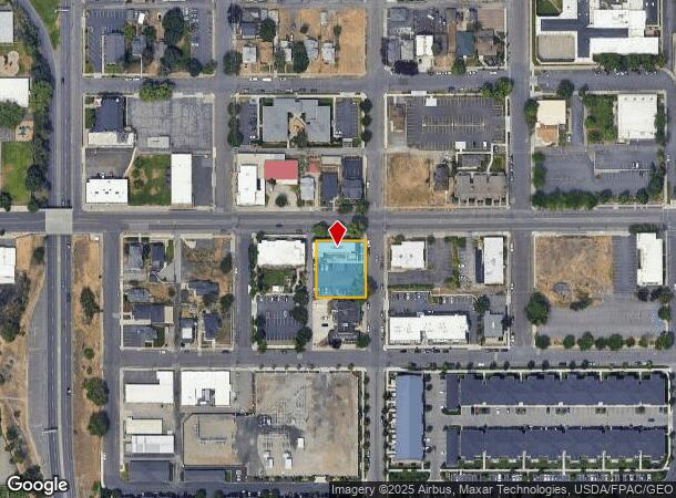  1403 W Broadway Ave, Spokane, WA Parcel Map