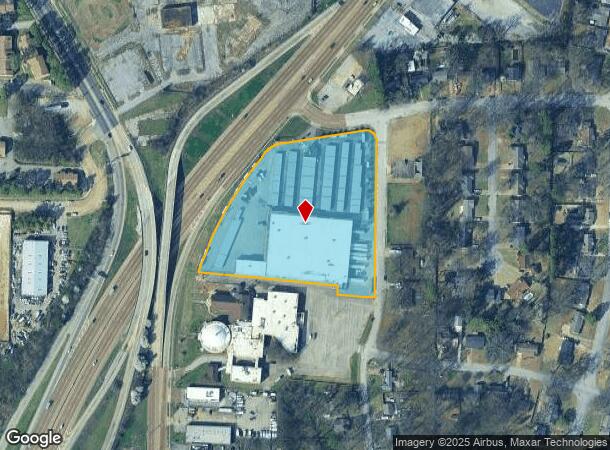  3040 Austin Peay Hwy, Memphis, TN Parcel Map