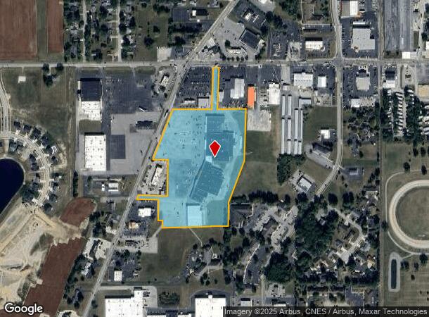 1110 S Shannon St, Van Wert, OH Parcel Map