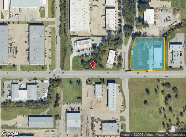 2800 W Albany St N, Broken Arrow, OK Parcel Map