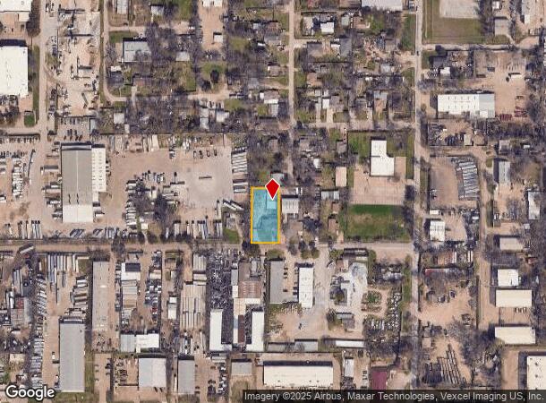  2341 Penn St, Irving, TX Parcel Map