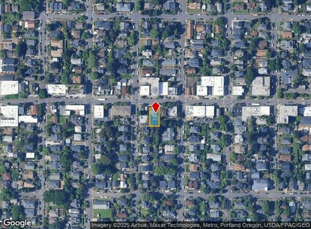  1614 Ne Alberta St, Portland, OR Parcel Map