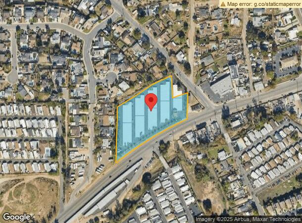  13670 Highway 8 Business, Lakeside, CA Parcel Map