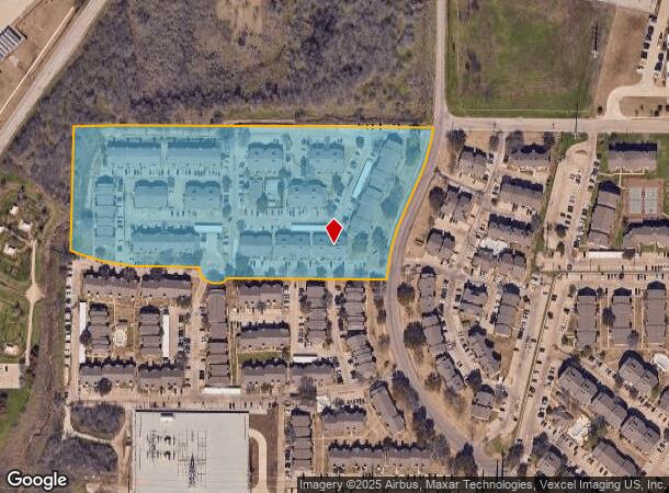 4001 Block Dr, Irving, TX Parcel Map