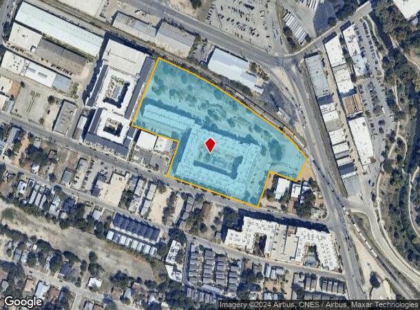  301 E Cevallos, San Antonio, TX Parcel Map