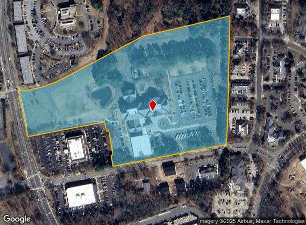 4100 N Roxboro St, Durham, NC Parcel Map