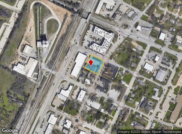  104 Houston St, Roanoke, TX Parcel Map