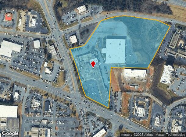 1385 Lenoir Rhyne Blvd Se, Hickory, NC Parcel Map