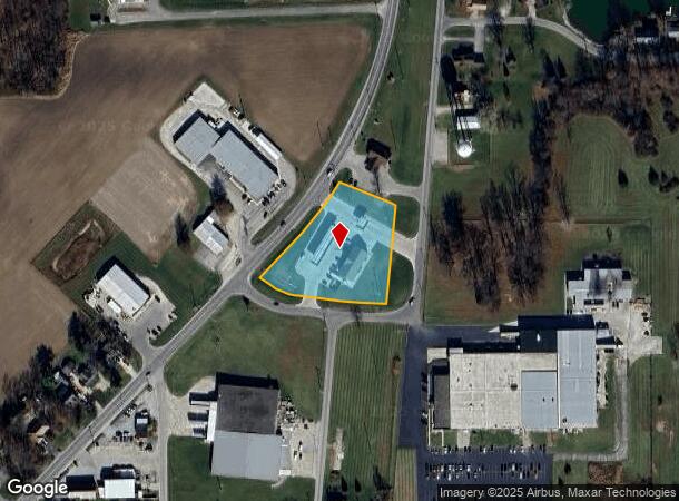 723 N Main St, Geneva, IN Parcel Map