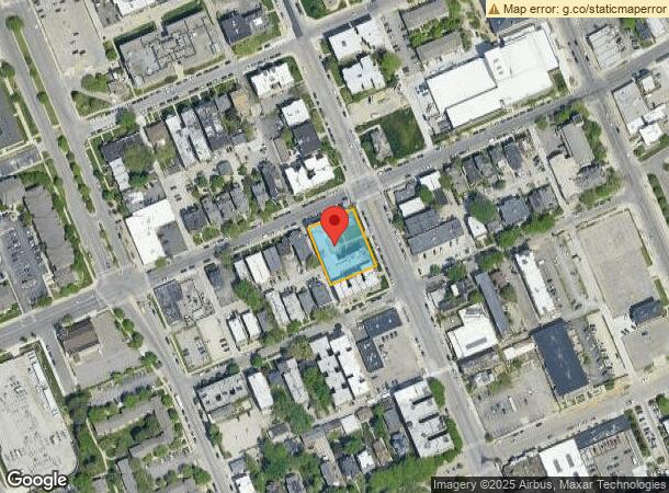  4625 2Nd Ave, Detroit, MI Parcel Map