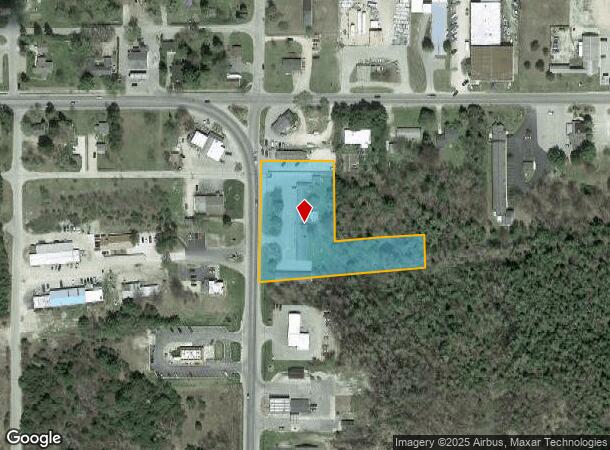  109 S Division St, Bellaire, MI Parcel Map