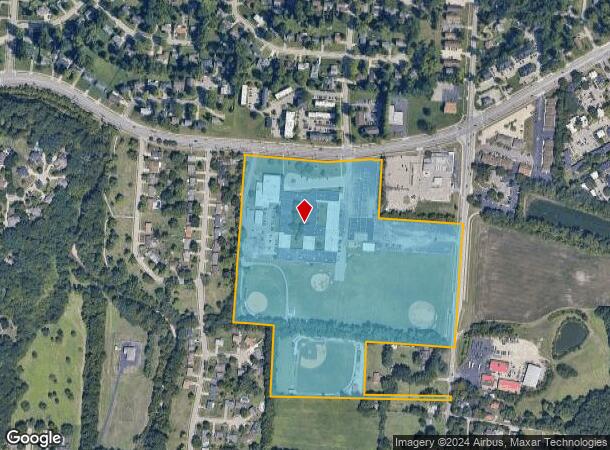  1111 Nilles Rd, Fairfield, OH Parcel Map