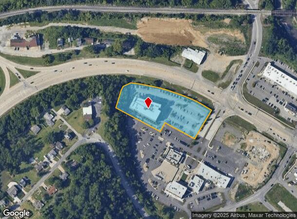 205 Millers Run Rd, Bridgeville, PA Parcel Map