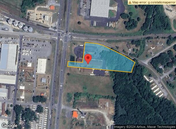  1259 Corn Crib Rd, Harrington, DE Parcel Map