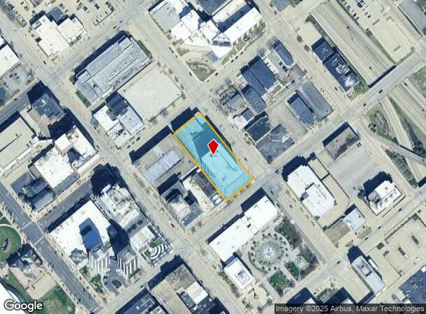  411 Hamilton Blvd, Peoria, IL Parcel Map