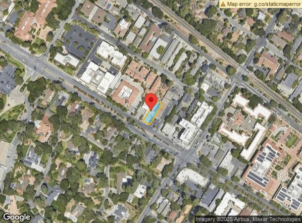  1438 El Camino Real, Menlo Park, CA Parcel Map