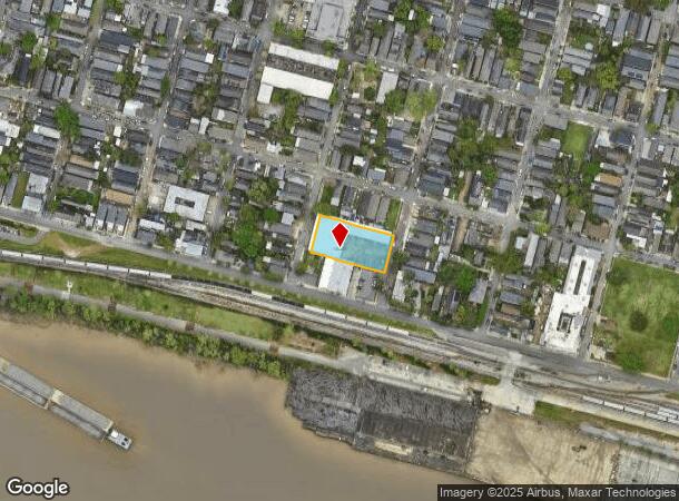  632 Alvar St, New Orleans, LA Parcel Map