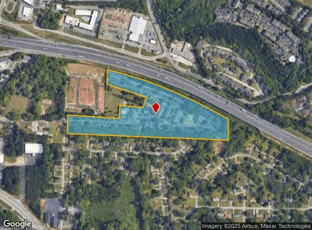  2666 Pleasantwood Dr, Decatur, GA Parcel Map