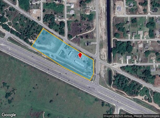  1626 Meadow Rd, Lehigh Acres, FL Parcel Map