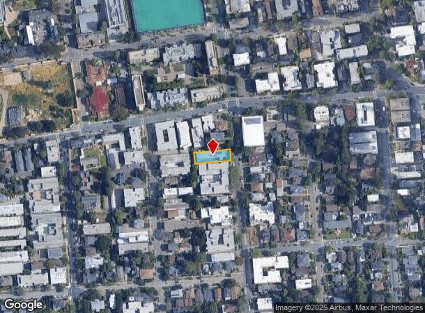  2514 College Ave, Berkeley, CA Parcel Map