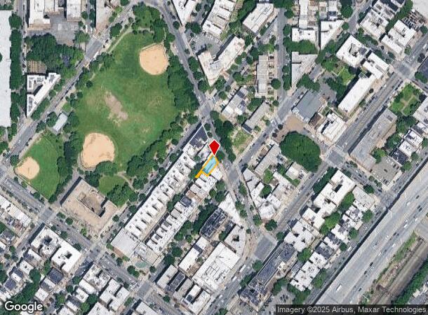 877 Intervale Ave, Bronx, NY Parcel Map