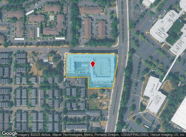 1050 Sw 160Th Ave, Beaverton, OR Parcel Map