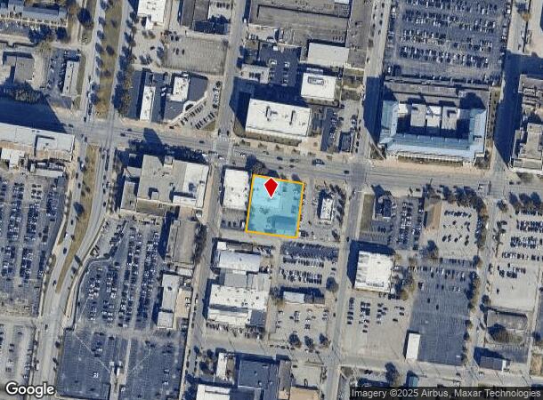  716 W Broadway, Louisville, KY Parcel Map