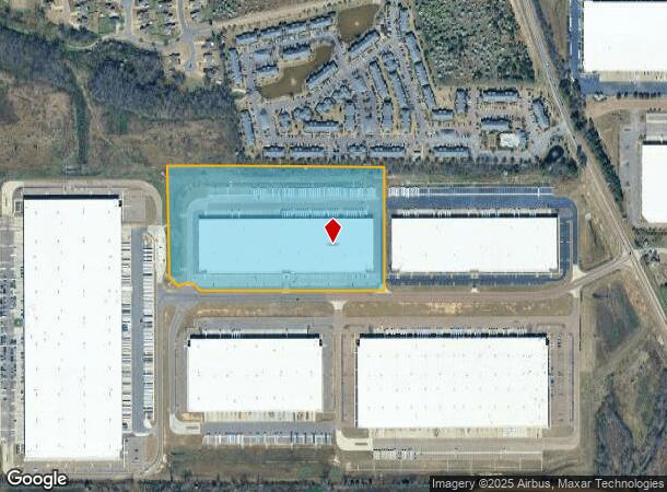  1434 Commerce Pkwy N, Horn Lake, MS Parcel Map
