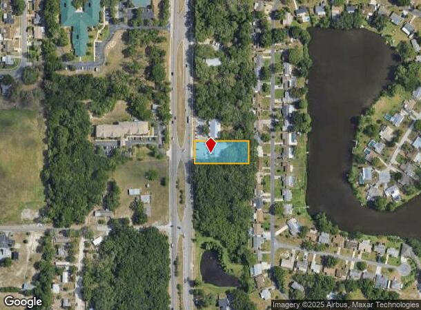  6616 Rowan Rd, New Port Richey, FL Parcel Map