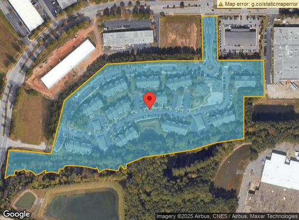  100 Lenoxplace Cir, Raleigh, NC Parcel Map